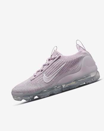 Nike Air VaporMax 2021 FK Rosas Claro Blancos Metal Plateados Morados | MX 1152